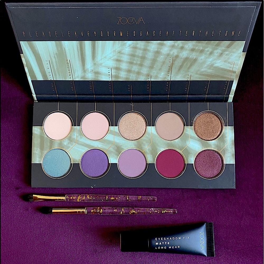 Zoeva Eyeshadow Palette,Eyeshadow Brushes